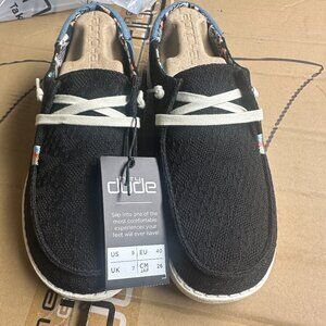 HEY DUDE WENDY BOHO BLACK 9